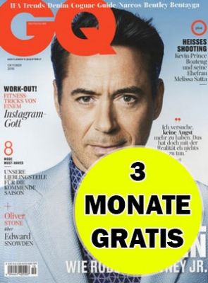 GQ Zeitschrift Abo