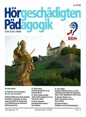 HörgeschädigtenPädagogik Magazin