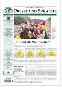 Presse und Sprache Magazin Abo