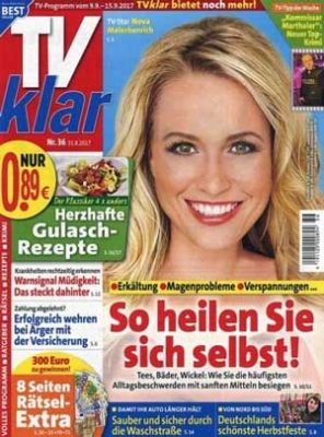 TV klar Zeitschriften Abo